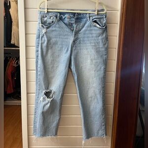 Gap Cheeky Straight High Rise Jean